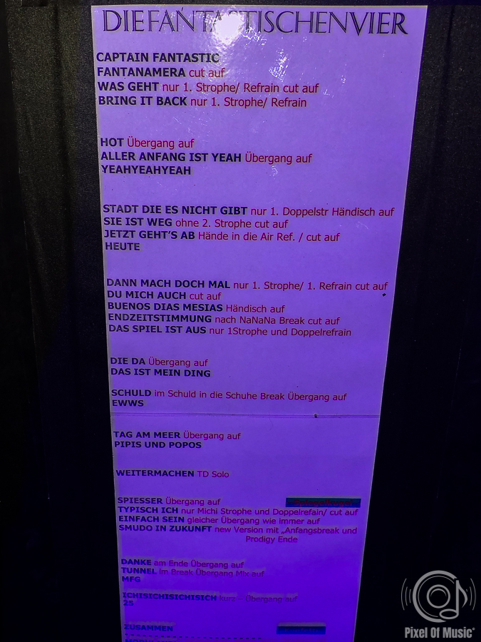 Setlist